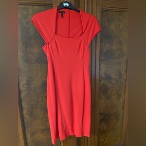Escada Red Poppy sheath dress size 36 (US 6)